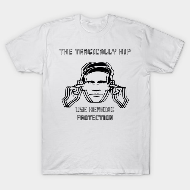 hip use hearing protection T-Shirt by the haunted bathroom